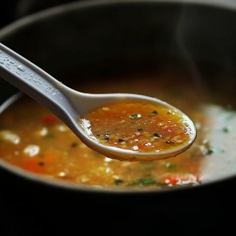 終于又回來了，不管出去多久，總是忘不了這一口充滿了家中味道的湯粉