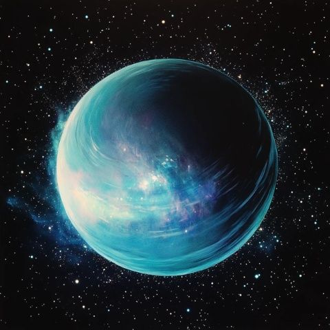體驗(yàn)側(cè)臥旋轉(zhuǎn)的天王星:生活在傾斜98度行星上的奇特生活與科學(xué)奧秘
