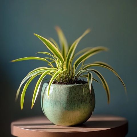 吊蘭盆景:兼顧美觀與空氣凈化的室內(nèi)植物養(yǎng)護指南