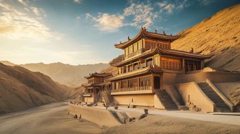 從色達(dá)縣顛簸前往甘孜縣:亞青寺的寧靜之旅
