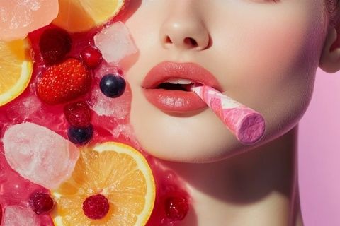 美食與美人相互映襯的美好時(shí)刻