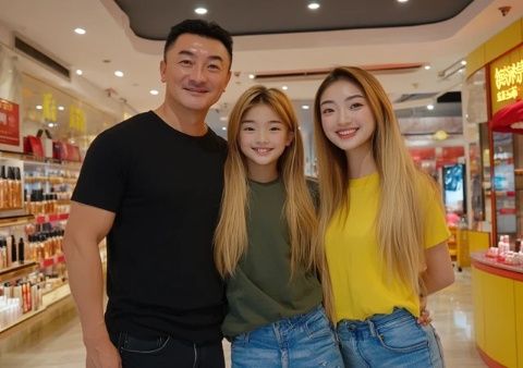 我去逛街帶孩子周末過(guò)得很開(kāi)心！