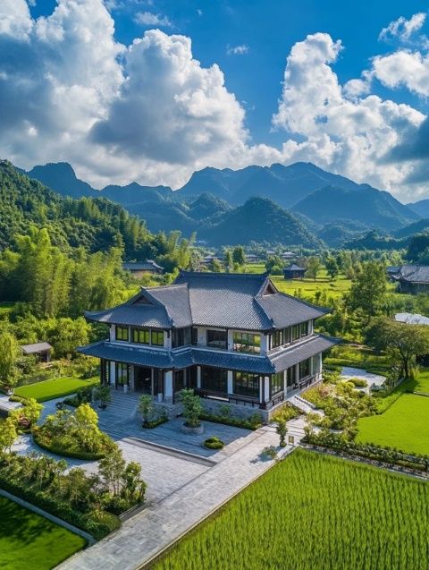 周日游五蓮，自駕線路大旺村-五朵蓮花峰-旺源山莊-胡林村，風(fēng)景如畫