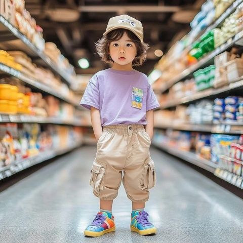 我去逛街帶孩子周末過(guò)得很開(kāi)心！