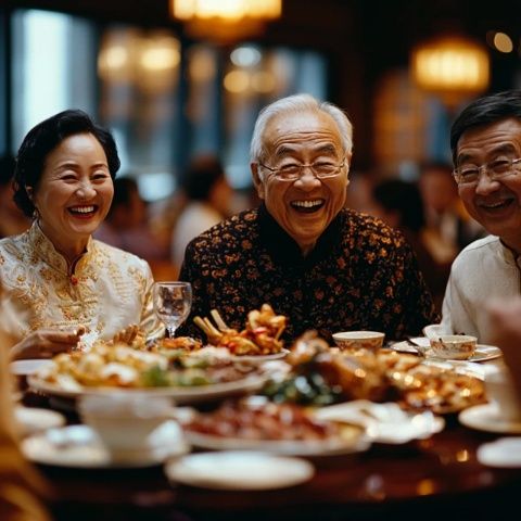 中秋家宴習(xí)俗與用餐禮儀詳解:團(tuán)圓時(shí)刻的美食盛宴