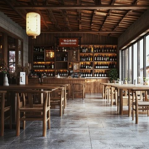江西武功山畔江蓮柴火飯館，重拾兒時美味瞬間