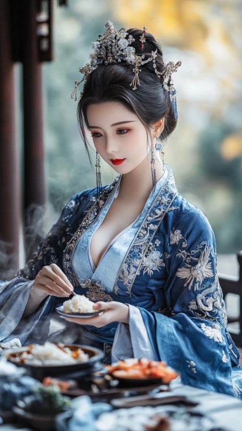 南寧文物苑內(nèi)的非遺特色菜，如仙境般的美味體驗(yàn)