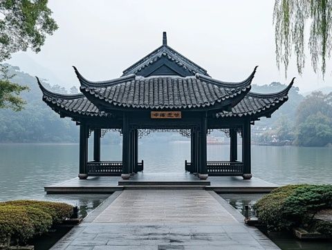今天帶著媳婦到杭州游西湖，晚上在邊上的清河坊景區(qū)吃飯，真是把我給驚訝到了！