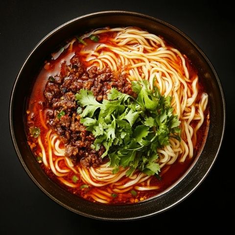解凍藏香豬肉，自制麻辣蒸肉，配番茄面，健康美味的早晨佳肴