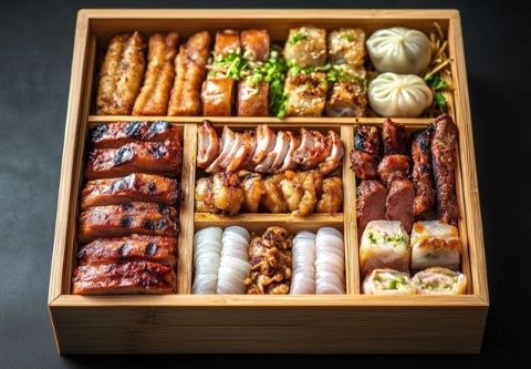 石泉老街美食：鬼谷子臘肉、鼓氣饃和水煎包