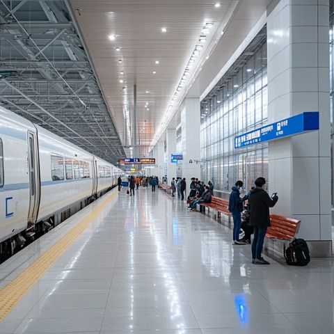 去外地乘高鐵從北京南站出站，朋友說帶你去個(gè)好地方