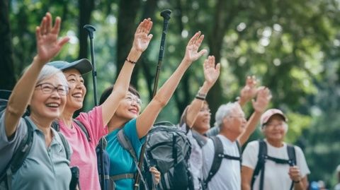 電商部師生開展逢簡水鄉(xiāng)徒步活動 強身心增友誼".