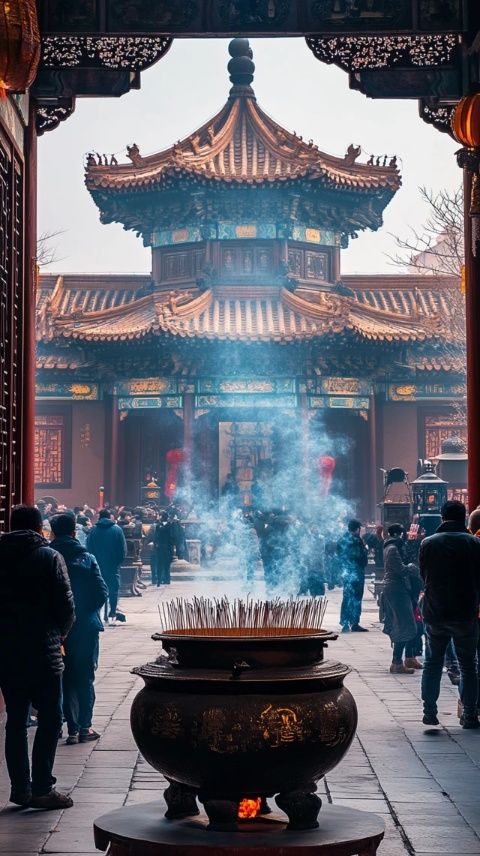 路哥路嫂帶著全家總動員，直奔普陀山祈福去啦！這熟悉的場景，簡直是年度保留節(jié)目！