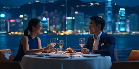 杭州錢塘江畔的浪漫邂逅在久泰飯店遇見西餐廳，品美味牛排享受法式浪漫