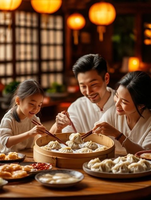 大玲子攜家人暢享哈爾濱美食，339元品味華梅西餐的烤奶汁桂魚盛宴