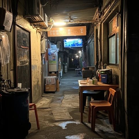 竹樹坡美食街(街拍:探訪鶴山竹樹坡美食街)