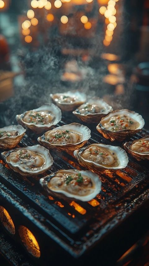大連特色小吃：海鮮燒烤、章魚丸子、炸醬面等大眾愛好