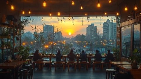 廣州天河熱門(mén)東南亞風(fēng)味餐廳：日落美照中，品味泰式佳肴