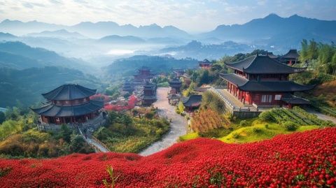 四川綿竹：童話般的隱秘仙境，國(guó)慶必游的小眾寶藏地