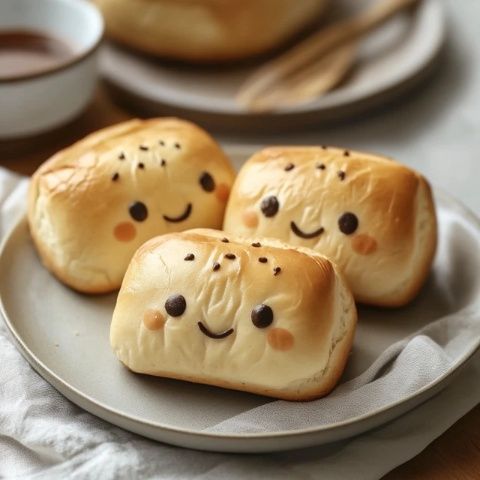 創(chuàng)意春游點(diǎn)心：毛毛蟲面包DIY教程，寶寶最愛的可愛面包做法