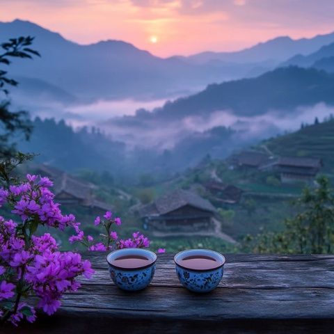 早安，云南元謀送自己一朵花送自己一朵花
