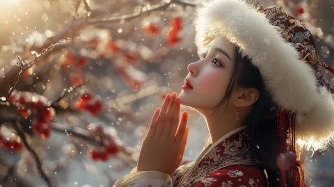 新疆冬日宛如冰雪童話王國，那拉提銀裝素裹秘境美不勝收