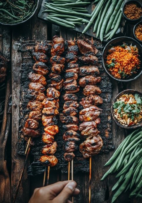 串燒的制作方法：經(jīng)典四川風(fēng)味，輕松在家享用！