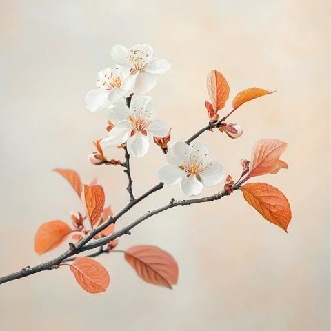 花開時節(jié)，春天來臨的象征