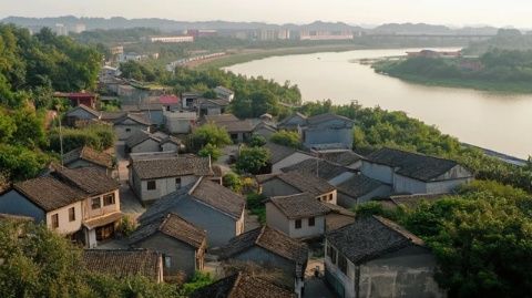 四川羅泉古鎮(zhèn)：古色青青，景色如畫(huà)