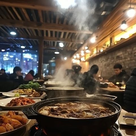 上?；疱伒觏n國顧客排隊(duì)打卡，生意火得讓人驚嘆！