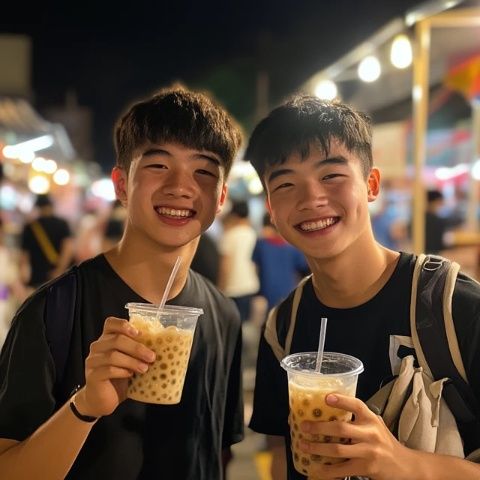 在假期的清晨，我和好友約定來到了汕尾市二馬路美食街
