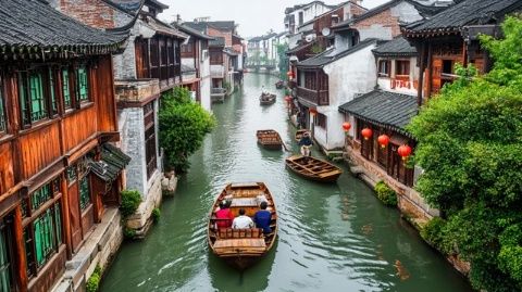 中國(guó)江南水鄉(xiāng)明珠:歷史與美景交融的周莊古鎮(zhèn)