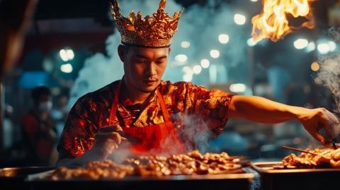 韓風(fēng)來襲！再現(xiàn)街頭烤肉風(fēng)情