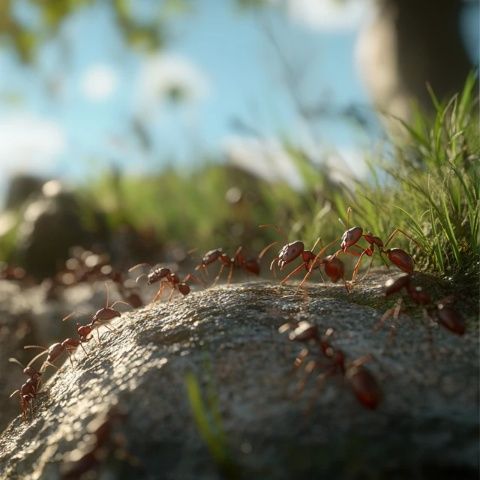 自然界的驚人奇跡：揭秘螞蟻王國(guó)的社會(huì)結(jié)構(gòu)、生活方式與生存策略