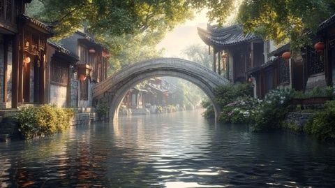 乘搖櫓船游烏鎮(zhèn)，夢回古典江南水鄉(xiāng)