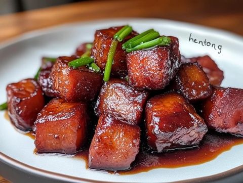 紅燒肉美味家常菜教程(紅燒肉經(jīng)典家常菜的美味傳承)