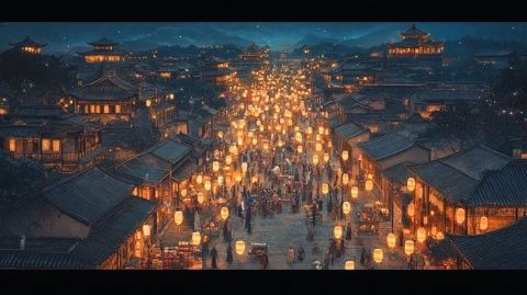 
炎夏夜游韋曲古街：千年長安，煙火氣十足的人間美味之旅