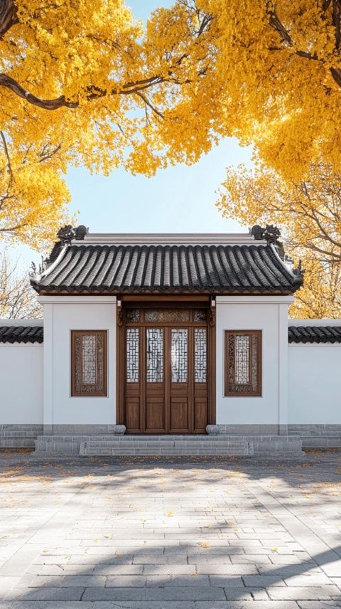 記錄2023年北京百子灣日式和風(fēng)古都庭院的美景