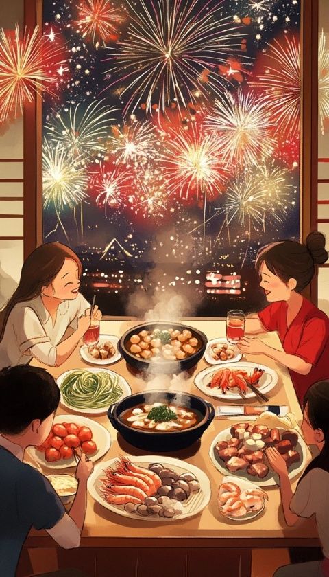 為什么春節(jié)年夜飯要在自己家吃？傳承與情感的交融