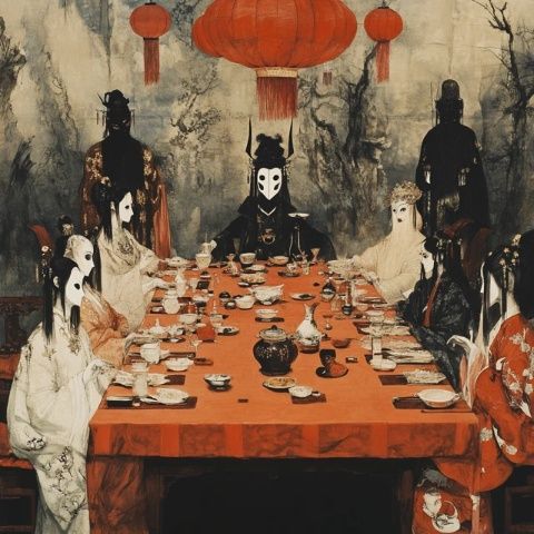 清朝入關(guān)前宮廷宴席簡(jiǎn)史：從獸皮地坐到滿漢全席融合