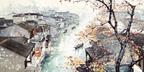 長(zhǎng)沙是水墨丹青的搖籃