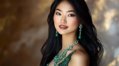 不起眼的她逛飾品店后突然光彩奪人，原來美麗來自自信