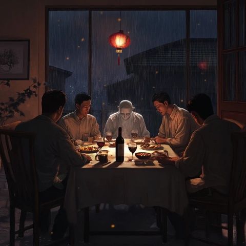 何炅妙解餐桌尷尬，展現(xiàn)高情商社交藝術(shù)