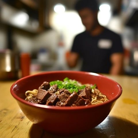 大中關(guān)村新開了家李先生牛肉面，想念已久終于嘗到了