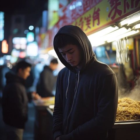 逛威海的夜市(我在威海逛夜市,從青島來(lái)到威海)
