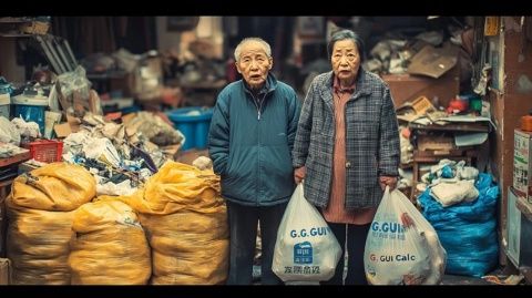 青島情侶不慎丟棄23萬現(xiàn)金，環(huán)衛(wèi)工人三度翻找助其找回全部積蓄