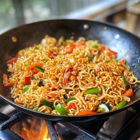 回市場買菜后閑坐，不禁想起了武漢的清晨熱干面