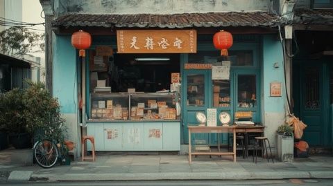 宣化仿古街探秘：“記”字店鋪命名之謎大揭秘！#張家口焦點(diǎn)# #宣化# #張家口#