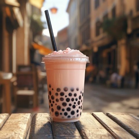 深圳街頭新潮流！麻糬奶茶來襲，糯香與奶香的完美融合體驗(yàn)