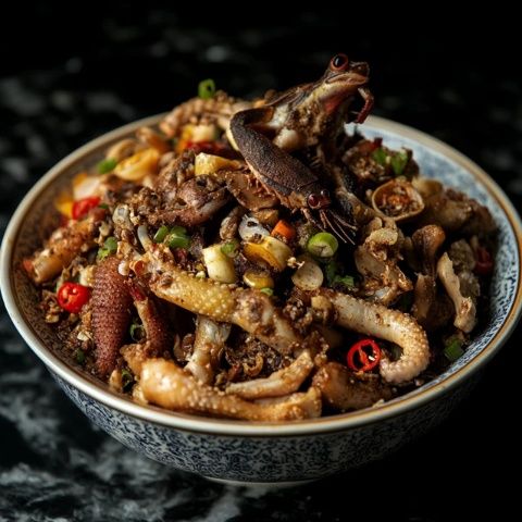 古法美味乾隆欽點(diǎn)的叫花雞——黃泥包裹出的傳奇佳肴，洪七公的味蕾之選
